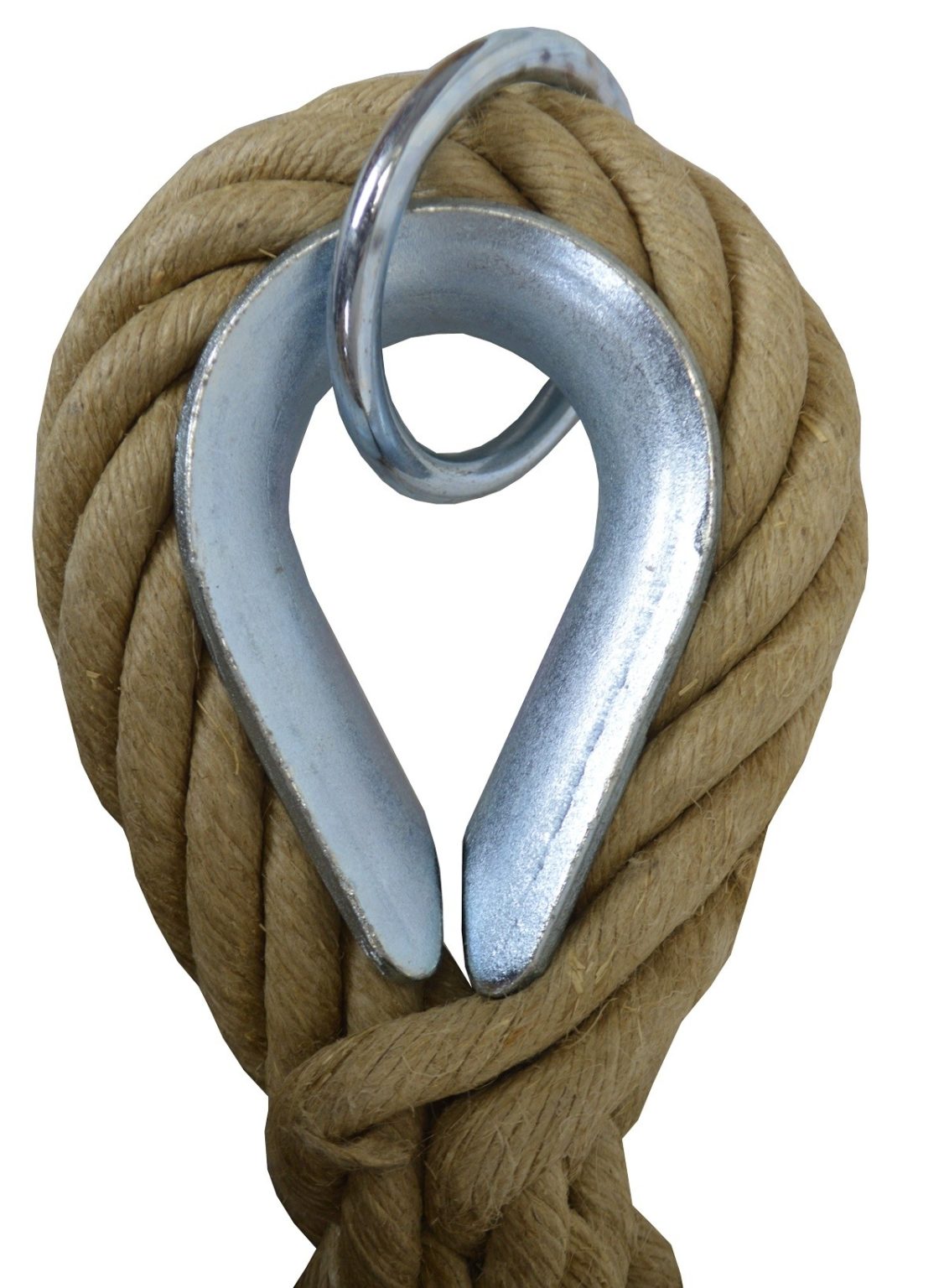 CORDE LISSE A GRIMPER EN CHANVRE Ø40MM FAB FRANCE - Sportserv.fr
